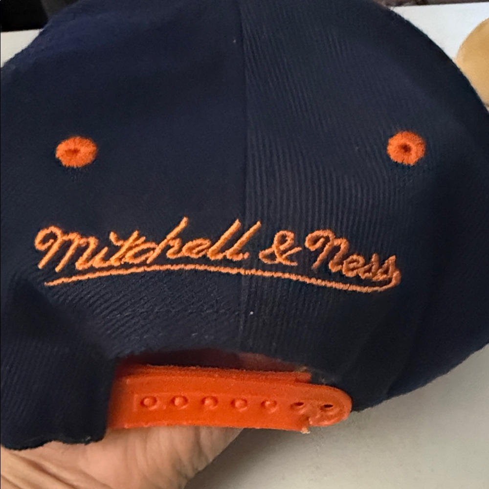 Chicago Bears Mitchell & Ness Snapback Hat Wool NFL Vintage Collection - Picture 6 of 8